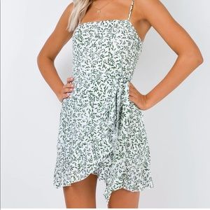 Princess Polly Olive Garden Mini Dress